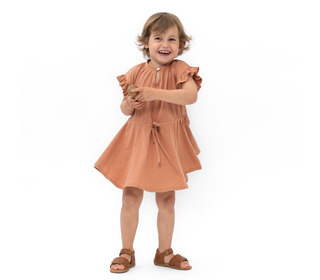 Lively dress - dahlia│Minimalisma