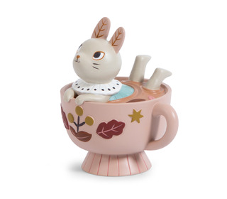 Brume the rabbit money box Après la pluie - Moulin Roty