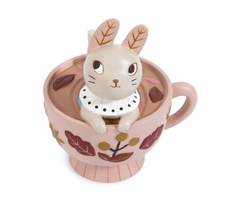 Brume the rabbit money box Après la pluie - Moulin Roty