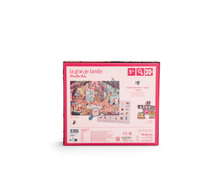 Puzzle A la maison - La grande famille - Moulin Roty Puzzle A la maison - La grande famille - Moulin Roty