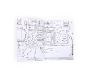 Mon Cahier de coloriage - Les Parisiennes - Moulin Roty