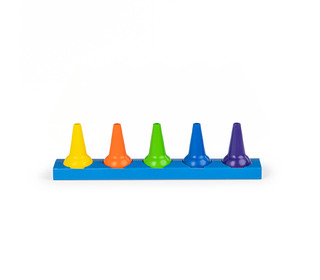 5 crayons de cire - Les Popipop - Moulin Roty