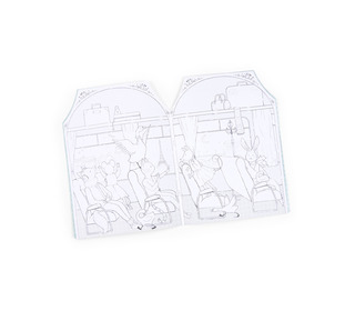 Cahier stickers - La petite école de danse - Moulin Roty