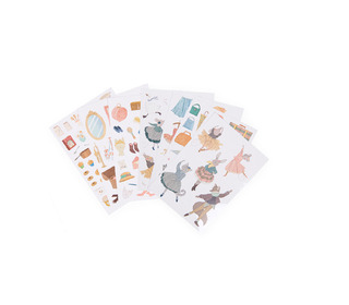 Cahier stickers - La petite école de danse - Moulin Roty