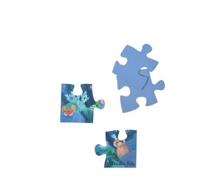 Puzzle phosphorescent Sous la mer - Les aventures de Paulie - Moulin Roty