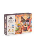 Mini puzzel (4 x 12 st) - Les Minouchkas