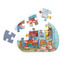 Mini puzzel (4 x 12 st) - Les Minouchkas - Moulin Roty