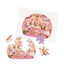 Mini puzzel (4 x 12 st) - Les Minouchkas - Moulin Roty