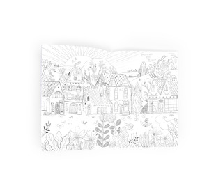 Cahier de coloriage - Les Minouchkas - Moulin Roty