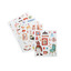 Cahier stickers la maison - Les Minouchkas - Moulin Roty