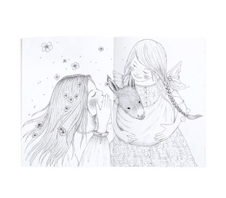 Cahier de coloriage - Les Rosalies - Moulin Roty