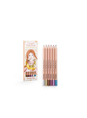 6 crayons métallisés - Les Rosalies