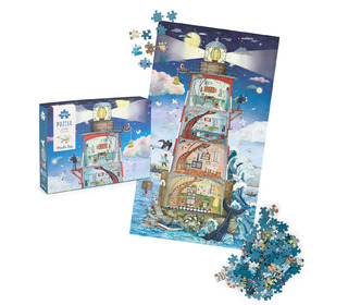 Puzzle Phare - Le jardin du moulin - Moulin Roty