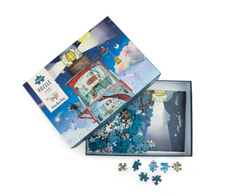 Puzzle Phare - Le jardin du moulin - Moulin Roty