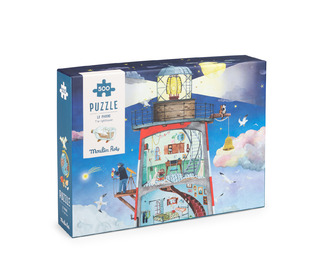 Puzzle Phare - Le jardin du moulin - Moulin Roty