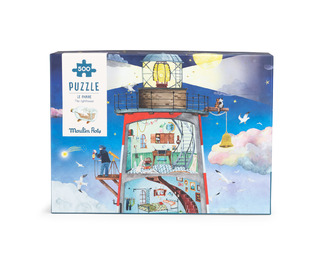 Puzzle Phare - Le jardin du moulin - Moulin Roty