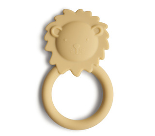 Teether lion - soft yellow - Mushie