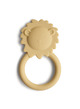 Teether lion - soft yellow