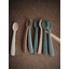 Silicone feeding spoons 2 pack - blush/shifting sand - Mushie