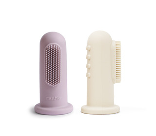 Toothbrush - soft lilac + Ivory - Mushie