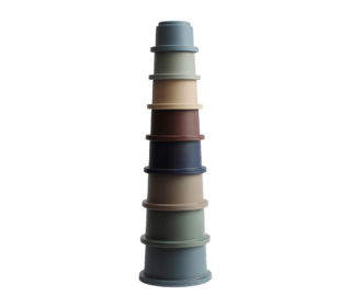Stacking cups - forest - Mushie