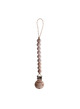 Speenketting Eva - blush/wood
