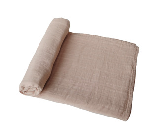 Swaddle - pale taupe - Mushie