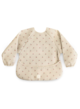 Long sleeve bib - cherries