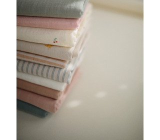 Swaddle - sage stripes - Mushie Swaddle - sage stripes - Mushie