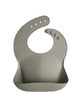 Silicone bib - silver sage