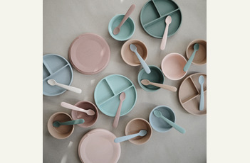 MUSHIE - Silicone Tableware for Babies and Kids