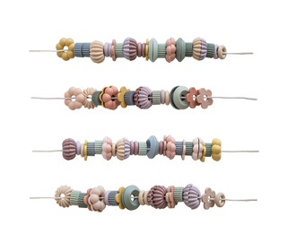 Bead lacing toy set - Mushie Bead lacing toy set - Mushie