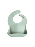 Silicone bib - cambrigdge blue