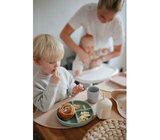 Silicone suction plate - natural - Mushie