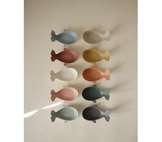 Whale bath stackers - retro - Mushie Whale bath stackers - retro - Mushie