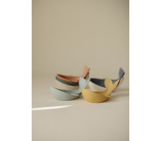 Whale bath stackers - retro - Mushie Whale bath stackers - retro - Mushie