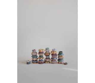 Bead lacing toy set - Mushie Bead lacing toy set - Mushie