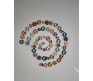 Bead lacing toy set - Mushie Bead lacing toy set - Mushie