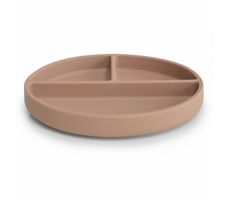 Silicone suction plate - natural - Mushie