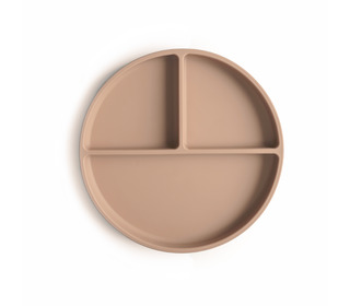Silicone suction plate - natural - Mushie