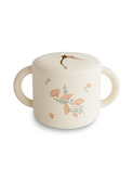 Snack cup - pink flowers