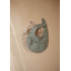 Muslin bib 2-pack - roman green/fog - Mushie Muslin bib 2-pack - roman green/fog - Mushie