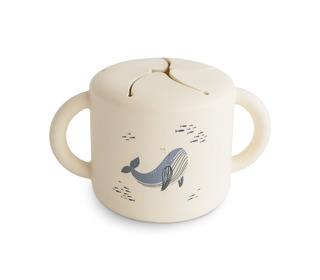 Snack cup - whales - Mushie
