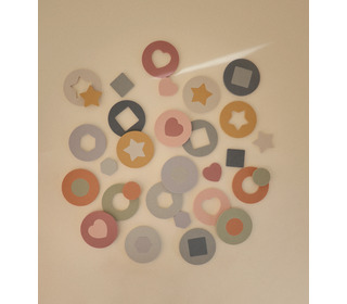 Foam bath puzzle - Mushie Foam bath puzzle - Mushie