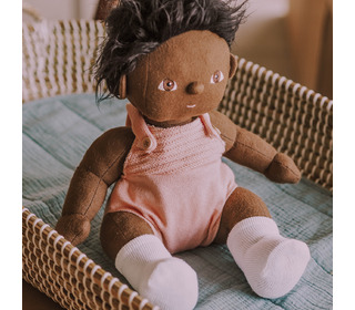 Dinkum Dolls Single Romper - rose - Olli Ella