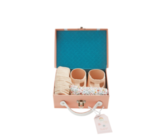 Dinkum doll travel togs - blush - Olli Ella