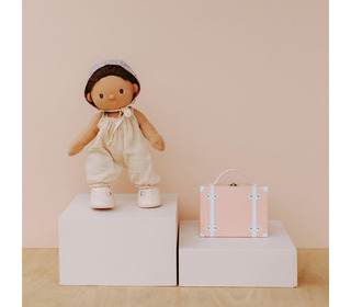 Dinkum doll travel togs - blush - Olli Ella