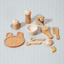 Wooden baby feeding set - Petit Monkey