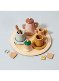 Wooden tea set