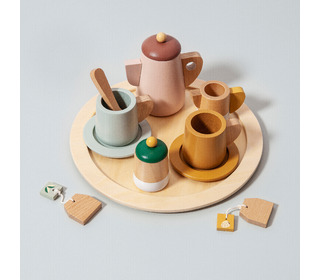 Wooden tea set - Petit Monkey